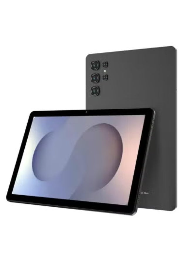 AIR TAB U25 Max Smart Tablet – 10.1-Inch FHD Display, 16GB RAM, 1TB Storage, 10000mAh Battery, Dual Camera, Face Unlock & Wireless Arabic Keyboard – High-Performance Tablet in Gray - Image 1